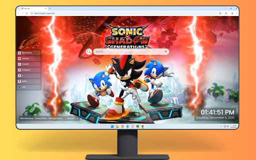 Sonic X Shadow Generations Live Wallpaper screenshot