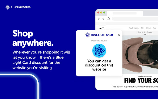 Blue Light Card - Save big on the brands you love screenshot
