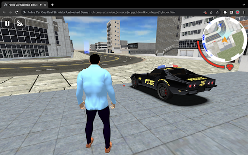 Police Car Cop Real Simulator Unblocked Game screenshot