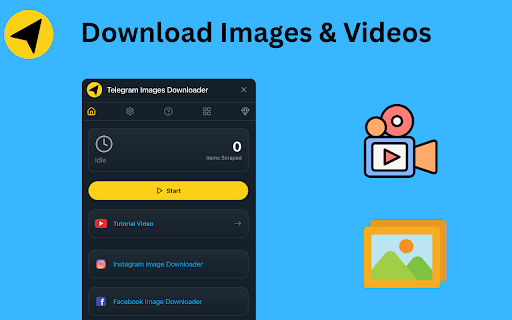 Telegram Images Downloader - TG Downloader screenshot
