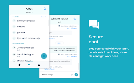 Communication Center by CliniqApps screenshot