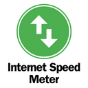 Internet Speed Meter for Pc, Windows and Mac (Easy Use) icon