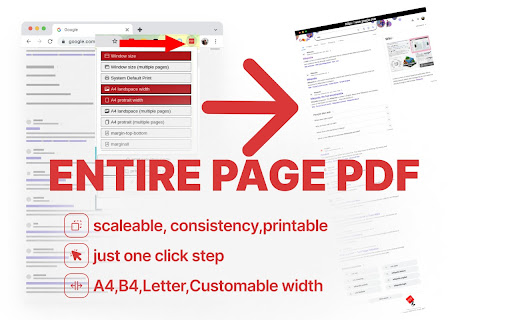 Just-One-Page-PDF: An awesome web page to PDF tool screenshot