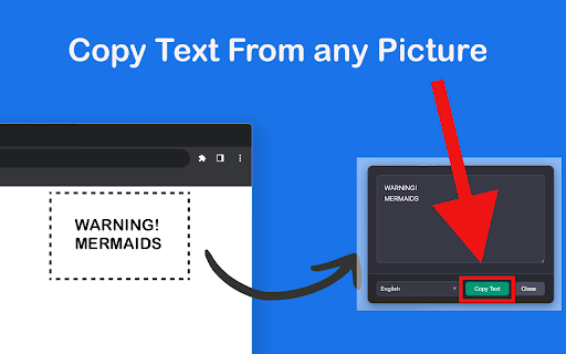 Copy Text From Image screenshot