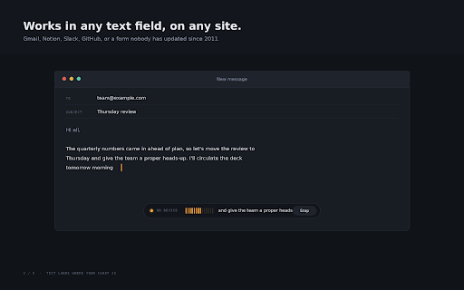 LocalDictate — Private Offline Voice Typing screenshot