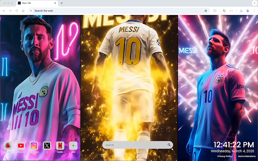 Lionel Messi Live Wallpaper screenshot