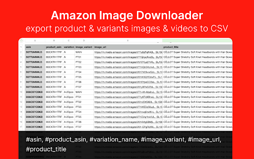 Amazon Image Downloader - Download Amazon product images & videos screenshot