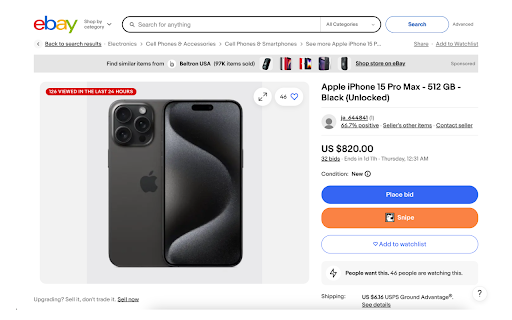 AuctionStealer Snipe Tool screenshot
