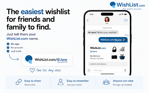 WishList.com screenshot