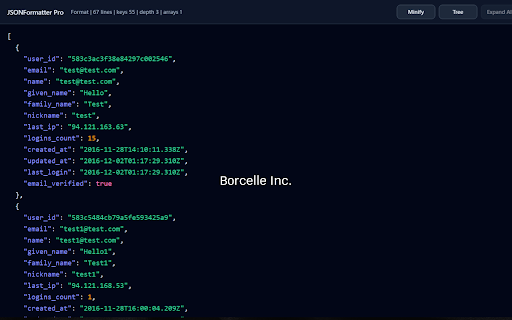 JSONFormatter Pro screenshot