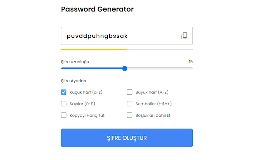 Password Generator screenshot
