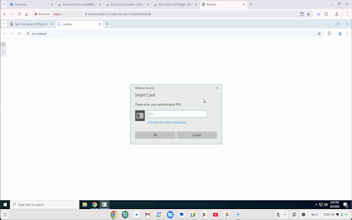 Kasm Smart Card Bridge screenshot