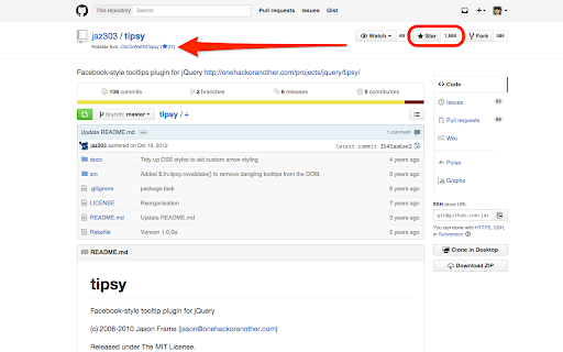 Lovely forks screenshot
