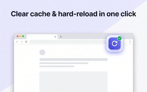 CacheNuke — Clear Cache & Reload screenshot