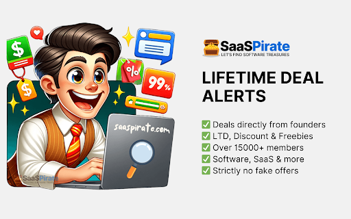 SaaSpirate - SaaS News, Events, Guides and Deals screenshot