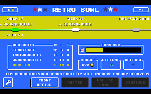 Retro Bowl – Classic Football Game screenshot