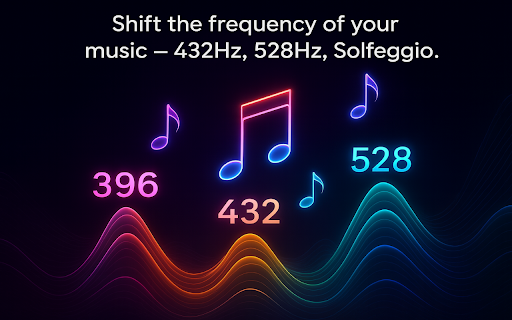 Ultimate 432Hz Converter : Spotify YouTube Tidal & All Web Music Streaming screenshot