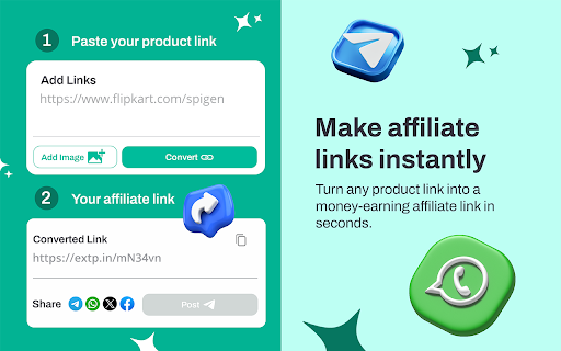 ExtraPe - Affiliate Link Converter screenshot