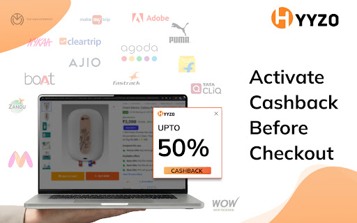Hyyzo: Cashback on Every Purchase screenshot