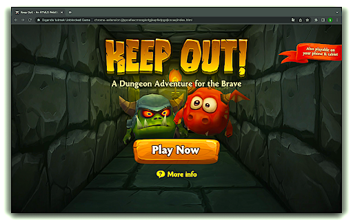Keep Out Unblocked Game screenshot