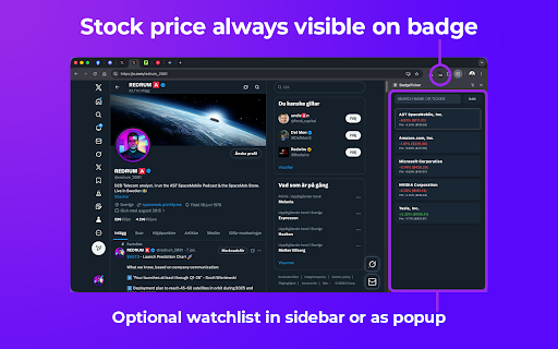 BadgeTicker screenshot