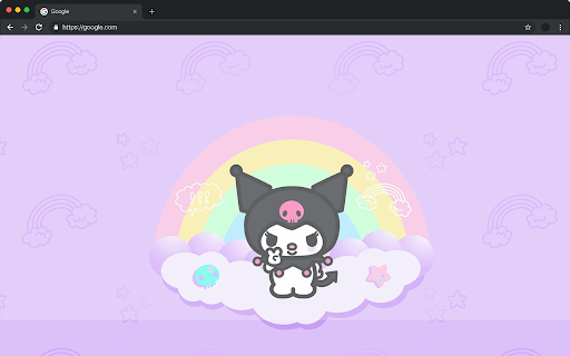Kuromi Wallpapers HD New Tab - Gothic Sanrio Backgrounds screenshot