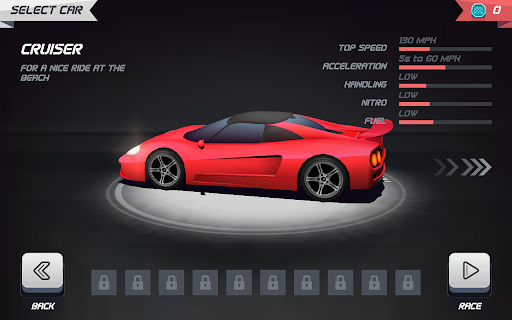 Retro Rush – Car Racing Game screenshot