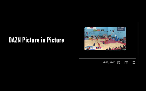 DAZN: Picture in Picture screenshot