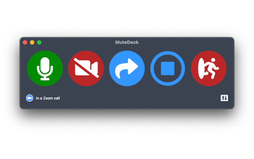 MuteDeck screenshot