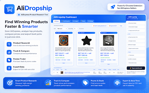 AliDropship - AliExpress Product Research Tool screenshot