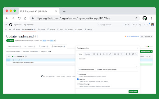 GitHub LGTM screenshot