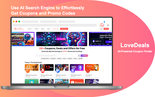 LoveDeals: Automatic Coupons & Deals screenshot