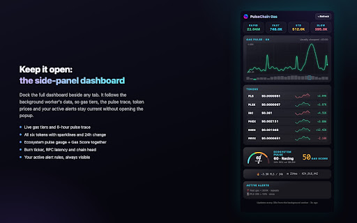 PulseChain Gas Estimates screenshot