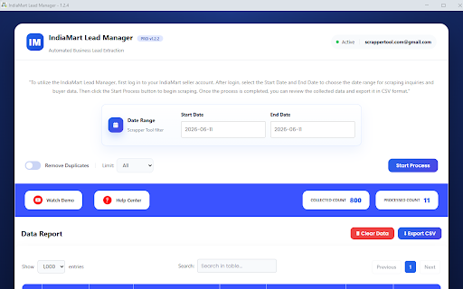 IndiaMART Lead Manager – Export Buyer & Inquiry Leads screenshot