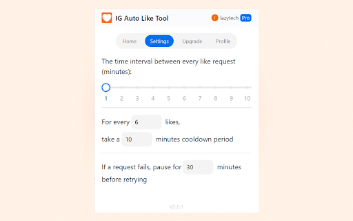 IG Auto Like Tool screenshot