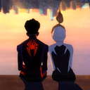 Miles Morales & Gwen Stacy Spider-Verse Live Wallpaper icon