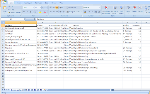 JD Data Scrapper Tool screenshot