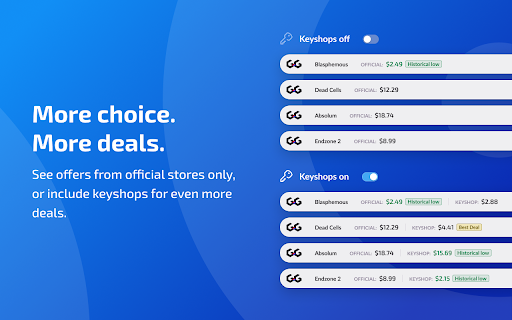 GG.deals – Game Deals & Price Comparison screenshot