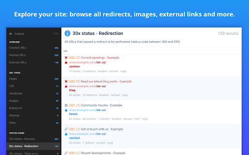 Checkbot: SEO, Web Speed & Security Tester 🚀 screenshot