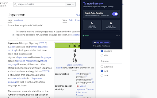 Auto Translator to English screenshot