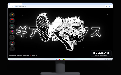 Luffy Gear 5 Gomu Gomu No Gigant One Piece Live Wallpaper screenshot