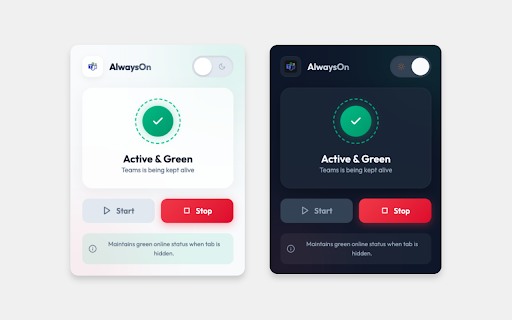 AlwaysOn - Keep MS Teams Alive screenshot
