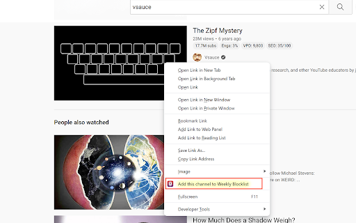 Smart YouTube Blocker screenshot