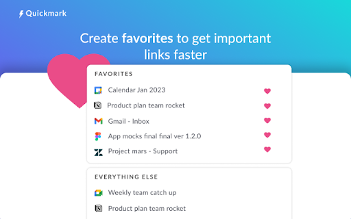 Quickmark screenshot