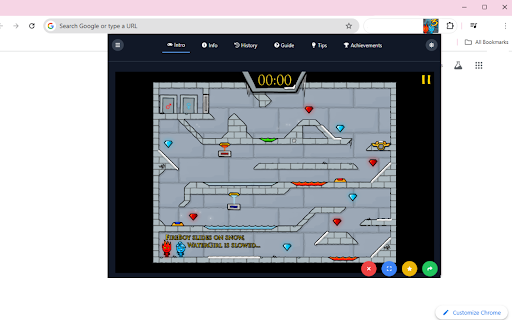 Fireboy and Watergirl 3 - Ice Temple screenshot