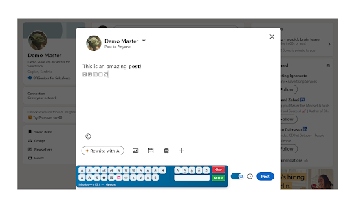InBuddy - Your LinkedIn Assistant screenshot