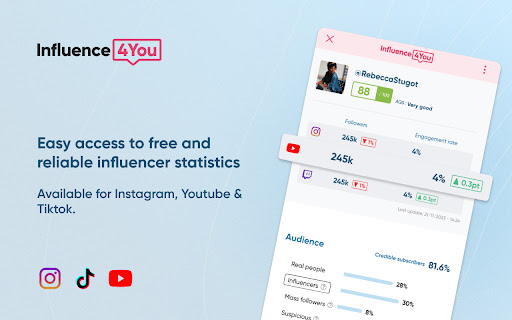 Influence4You screenshot