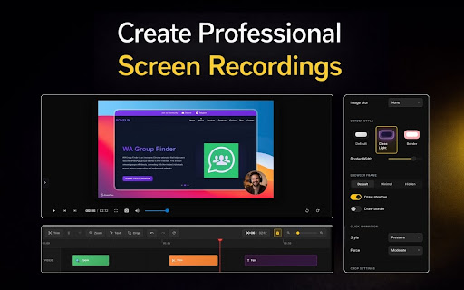 Zoomflow – Auto Zoom Screen Recorder & Editor screenshot