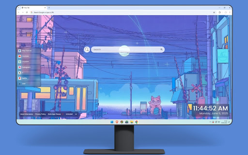 Lofi Tokyo City Japanese Live Wallpaper screenshot
