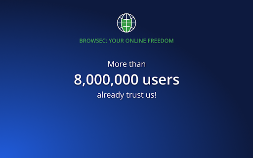 Browsec VPN - Free VPN for Chrome screenshot